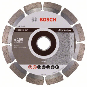 Bosch Diamanttrennscheibe Standard Abrasive 150 x 2223 x 2 x 10 mm 2608602617