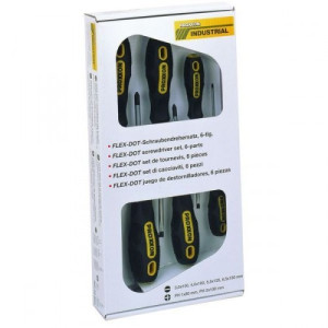Proxxon FLEXDOT Schraubendrehersatz 6tlg. Schlitz und PHILLIPS 22604