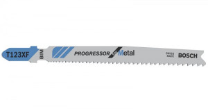 Bosch Stichsägeblatt T 123 XF Progressor for Metal 5erPack 2608638473
