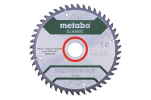 Metabo PrecisionCutClassic 190x30 48WZ 15 B 628664000