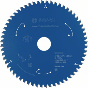 Bosch AkkuKreissägeblatt Expert 190x2114x30 60Zähne 2608644550