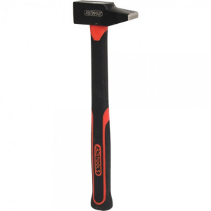 KS Tools Schlosserhammer m.Fiberglasstiel400gfranz.Form 142.1051