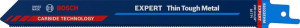 Bosch EXPERT Thin Tough Metal S 1022 EHM Säbelsägeblatt 1Stück. 2608900363