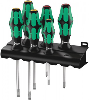 Wera Schraubendrehersatz Kraftform Lasertip + Rack 3346 05105650001