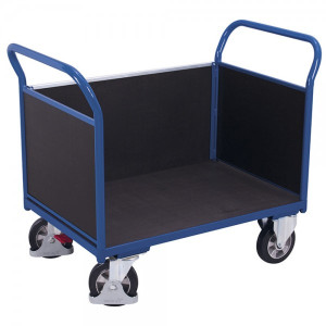 VARIOfit Dreiwandwagen mit Siebdruckplatte sw800.322