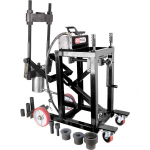 KS Tools AchsschenkelbolzenPresse 75t mit HülsenSatz 29tlg. 460.3620
