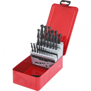 KS Tools HSSR SpiralbohrerSatz25tlg.113mmStahlblechkassette 330.1613
