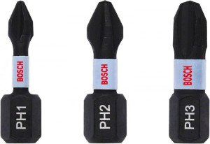 Bosch Impact Control PH Insert Bits 3 Stk. 2608522470