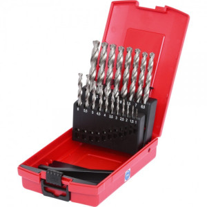 KS Tools HSSG SpiralbohrerSatz19tlg.110mmKunststoffkassette 330.2620