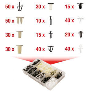 KS Tools BefestigungsClipSatz für Mitsubishi 370tlg. 420.0500