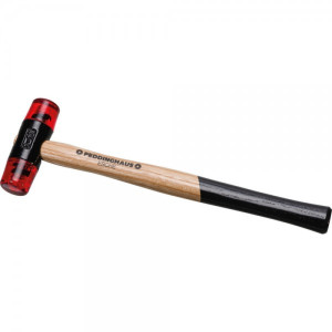 Plastikhammer 27 mm 220 G Rote Schlagköpfe 5334020027