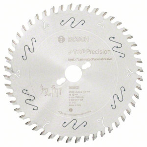 Bosch Kreissägeblatt Top Precision Panel Abrasive 250x30x32 mm 48 2608642104