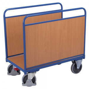 VARIOfit Seitenbügelwagen mit Holzwänden sw700.200