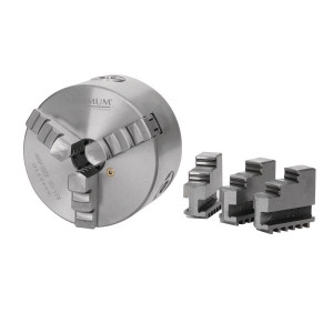 Optimum Dreibackendrehfutter Ø 125 mm zentrisch spannend 3442712