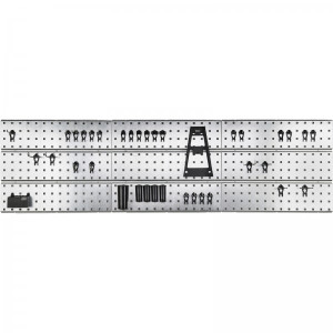 Raaco WerkzeugWandpaneel x 3 +44 Clips StahlLochwand 3 TWP 44 109659