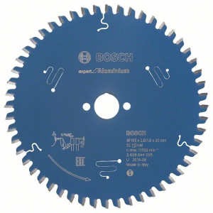 Bosch Kreissägeblatt Expert for Aluminium 165 x 20 x 26 mm 52 2608644095