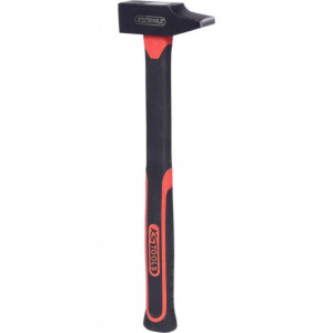 KS Tools Schlosserhammer m.Fiberglasstiel250gfranz.Form 142.1031