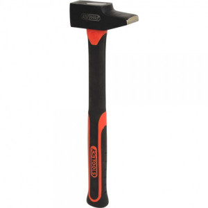 KS Tools Schlosserhammer m.Fiberglasstiel800gfranz.Form 142.1081