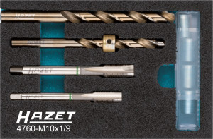 Hazet GlühkerzenReparatur Satz 4760M10X19