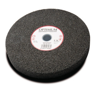 Optimum NormalkorundSchleifscheibe Ø 200 x 25 Ø 20 mm K80 Härte M 3098125