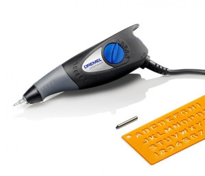 Bosch DREMEL Gravierer 2901 Kompaktwerkzeug (35 W) 1 Schablone F0130290JM