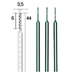 Proxxon MikroSpiralbohrer (HSSStahl) 05 mm 3 Stück 28864