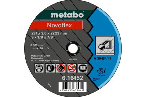 Metabo Novoflex 125x25x222 Stahl 616444000