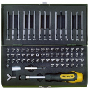 Proxxon SuperSicherheits und Spezialbitsatz 14 75tlg. 23107