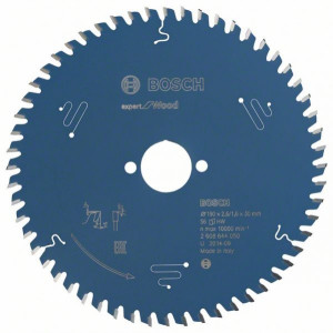 Bosch Kreissägeblatt Expert for Wood 190 x 30 x 26 mm 56 2608644050