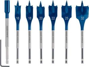 Bosch EXPERT SelfCut FlachfräsbohrerSet161820222532mm 7tlg. 2608900334