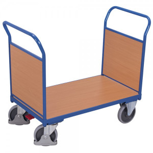 VARIOfit DoppelStirnwandwagen mit Holz sw700.202