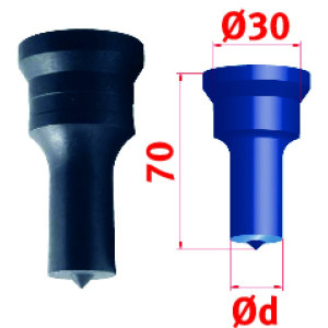 Metallkraft Rundstempel Nr.2 Ø 235 mm 38893235