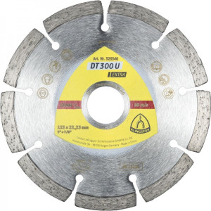 DT 300 U Diamanttrennscheiben 125 x 16 x 2223 mm 9 Segmente 325346
