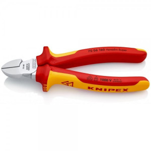 Knipex Seitenschneider verchromt 160 mm 70 06 160