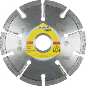 DN 600 U Diamanttrennscheiben 115 x 45 x 2223 mm 9 Segmente 325380