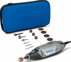 Bosch DREMEL 300015 Multifunktionswerkzeug (130 W) mit 15 Zubehöre F0133000JA