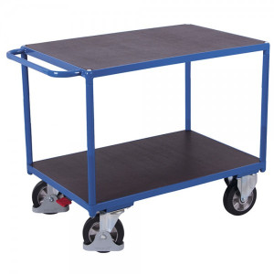 VARIOfit Schwerlast Tischwagen mit 2 Ladeflächen sw800.511