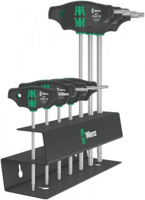Wera Schraubendrehersatz Quergriff Haltefunktion 4677 TORX HF 2 05023456001