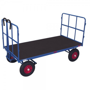 VARIOfit Handpritschenwagen mit 2 Rohrgitterwänden zu42131