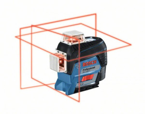Bosch Linienlaser GLL 380 C mit 4 x 15 VLR6 AA1 AkkuAdapter 0601063R01