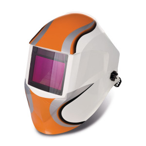 Schweisskraft AutomatikSchweißschutzhelm XXLW2 TC orange 16540253