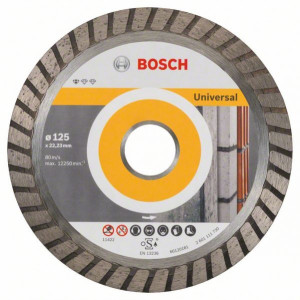 Bosch Diamanttrennscheibe Turbo 125x2223x2x10 mm 1erPack 2608602394