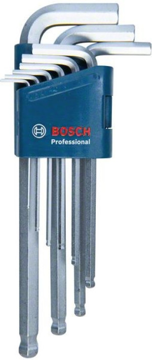 Bosch Innensechskantschlüssel Hex Schlüssel Set 9tlg. 1600A01TH5