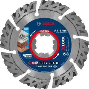 Bosch EXPERT MultiMaterial XLOCK 115 x 2223 x 24 x 12mm 2608900669