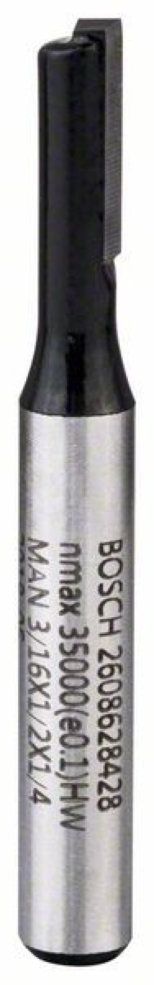 Bosch Nutfräser 14 D1 48mm L 124mm G 51mm. Für Handfräsen 2608628428