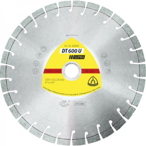 DT 600 U Diamanttrennscheiben 100 x 24 x 16 mm 11 Segmente 325025