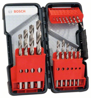 Bosch 18tlg. MetallbohrerSet Toughbox HSSG DIN 338135110mm 2607019578
