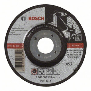 Bosch Schruppscheibe gekröpft AS 30 S INOX BF 115 mm 2223 mm 6 mm 2608600539