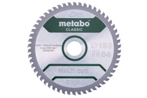 Metabo MultiCutClassic 190x30 54 FZTZ 5 628282000