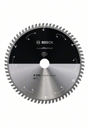 Bosch AkkuKreissägeblatt Standard 250x2418x30 68Zähne 2608837778